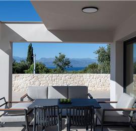 4 bedroom villa with pool & sea views, Acharavi, sleeps 8